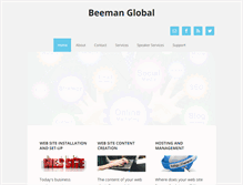 Tablet Screenshot of beemanglobal.com